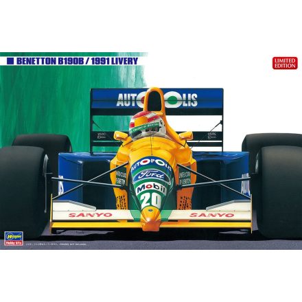 Hasegawa Benetton B190B 1991 makett