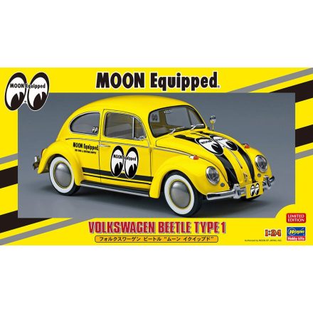 Hasegawa Volkswagen Beetle Type 1 Moon Equip makett