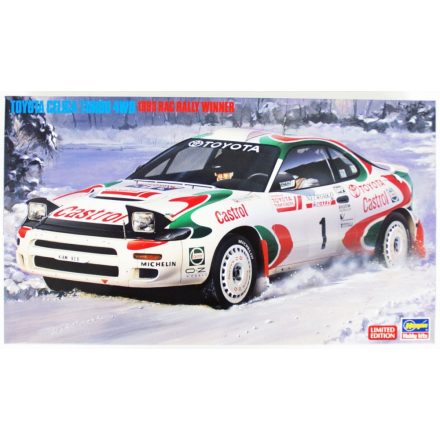 Hasegawa Toyota Celica Turbo 4WD makett