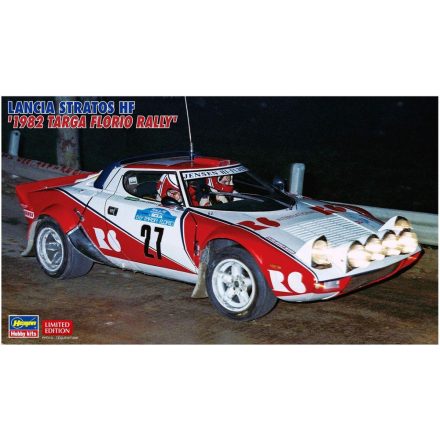 Hasegawa Lancia Stratos HF 1982 Targa Florio makett