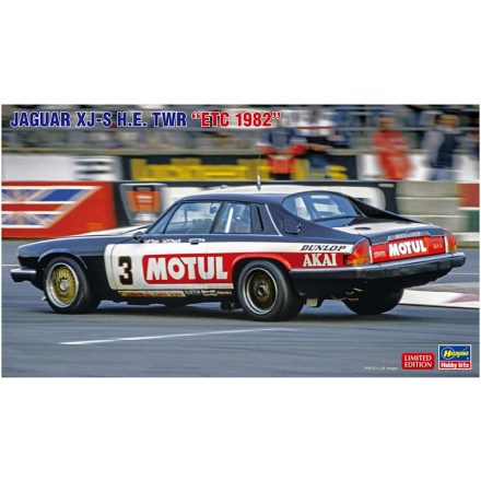 Hasegawa Jaguar XJ-S H.E.TWR ETC 1982 makett