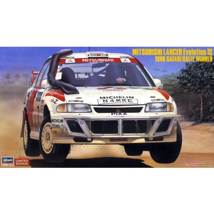 Hasegawa Mitsubishi Lancer Evolution III makett