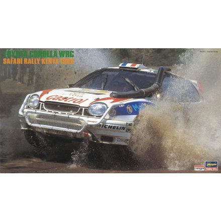 Hasegawa Toyota Corolla WRC Safari Rally '98 makett