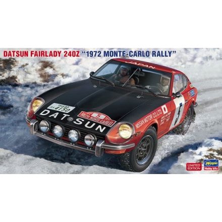 Hasegawa Datsun Fairlady 240Z "1972 Rally Montecarlo" makett