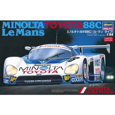 Hasegawa Minolta Toyota 88C Le Mans - Limited makett