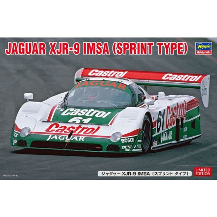 Hasegawa Jaguar XJR-9 IMSA (Sprint Type) makett