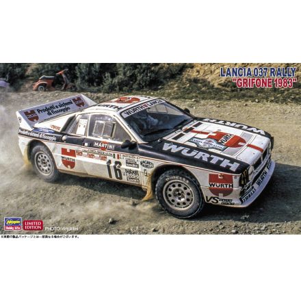 Hasegawa Lancia 037 Rally "Grifone 1983" makett