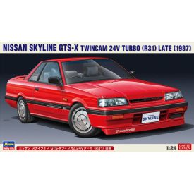   Hasegawa Nissan Skyline GTS-X TwinCam 24V Turbo (R31) Late (1987) makett