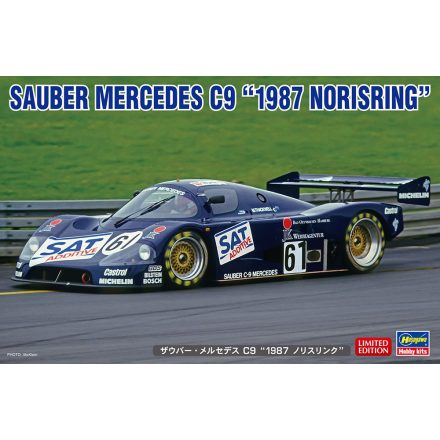 Hasegawa Sauber Mercedes C9 "1987 Norisring" makett
