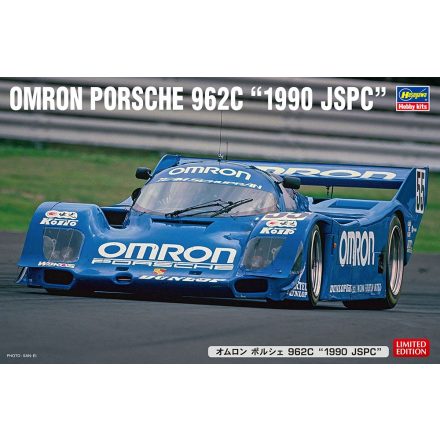 Hasegawa Omron Porsche 962C "1990 JSPC" makett