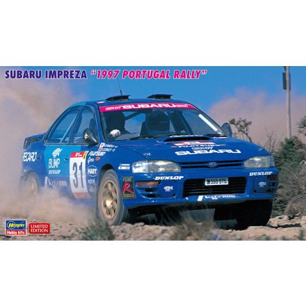Hasegawa Subaru Impreza "1997 Portugal Rally" makett