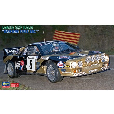 Hasegawa Lancia 037 Rally "Grifone 1985 ERC" makett