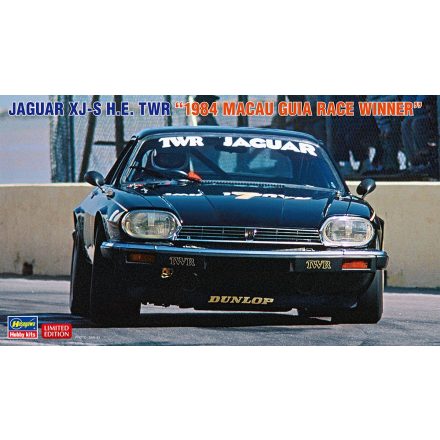 Hasegawa Jaguar XJ-S H.E. TWR "1984 Macau Guia Race Winner" makett