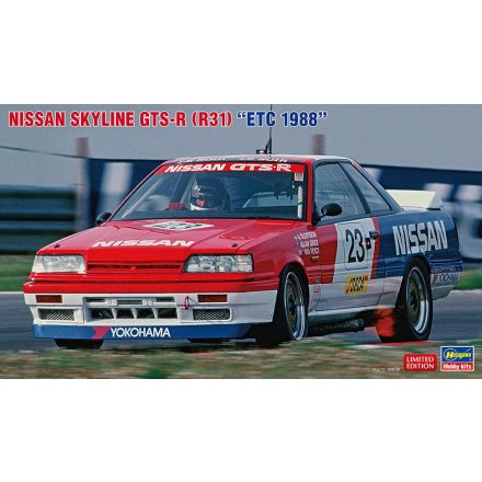 Hasegawa Nissan Skyline GTS-R (R31) "ETC 1988" makett