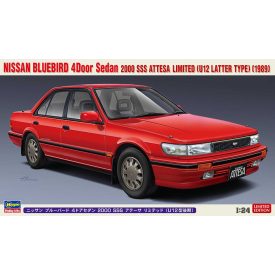   Hasegawa Nissan Bluebird 4Door Sedan 2000 SSS Attesa Limited (U12 Latter Type) (1989) makett