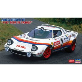   Hasegawa Lancia Stratos HF "1981 Tour De France" makett