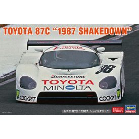 Hasegawa Toyota 87C "1987 Shakedown" makett