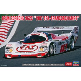   Hasegawa Brun Porsche 962C "1987 SPA-Francorchamps" makett
