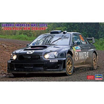 Hasegawa Subaru Impreza WRC 2005 "2006 Rally New Zealand" makett