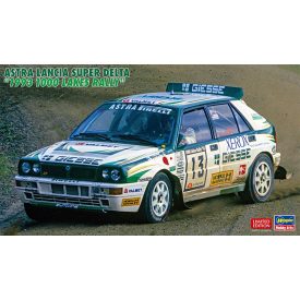   Hasegawa Astra Lancia Super Delta "1993 1000 Lakes Rally" makett