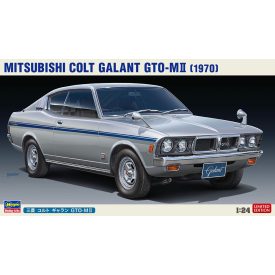 Hasegawa Mitsubishi Colt Galant GTO-MII 1970 makett