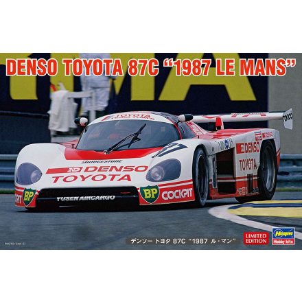Hasegawa Denso Toyota 87C "1987 Le Mans" makett
