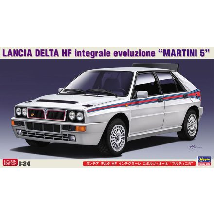 Hasegawa Lancia Delta HF Integrale Evoluzione "Martini 5" makett