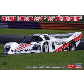   Hasegawa Kremer Porsche 962C "1987 Nurburgring" makett
