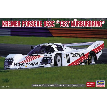 Hasegawa Kremer Porsche 962C "1987 Nurburgring" makett