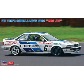   Hasegawa Fet Tom's Corolla Levin AE92 "1989 JTC" makett