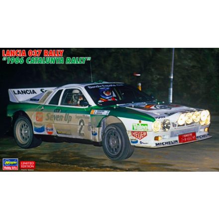 Hasegawa Lancia 037 Rally "1986 Catalunya Rally" makett