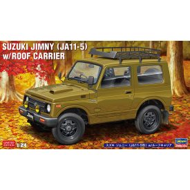 Hasegawa Suzuki Jimny (JA11-5) w/Roof Carrier makett