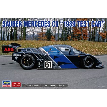 Hasegawa Sauber Mercedes C9 1989 Test Car makett