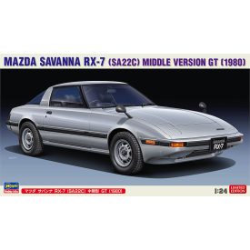   Hasegawa Mazda Savanna RX-7 (SA22C) Middle Version GT (1980) makett