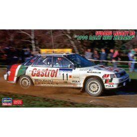   Hasegawa Subaru Legacy RS '1990 Rally New Zealand' makett