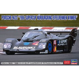   Hasegawa Porsche 962C '1986 Supercup Nurburgring Eifelrennen Winner' makett