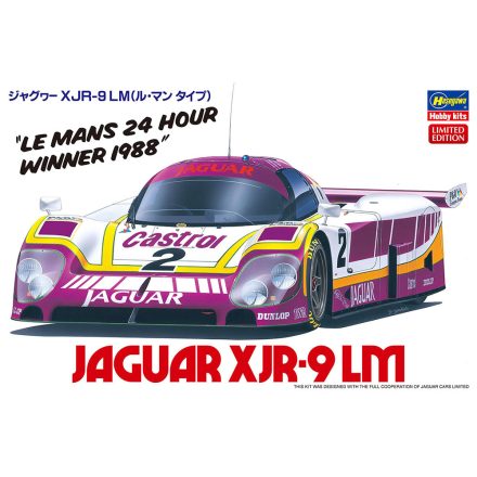 Hasegawa Jaguar XJR-9 Le Mans makett