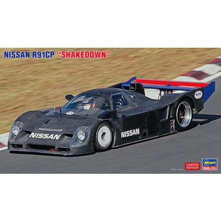 Hasegawa Nissan R91CP "Shakedown" makett