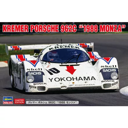 Hasegawa Kremer Porsche 962C "1988 Monza" makett