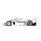 Hasegawa Kremer Porsche 962C "1988 Monza" - autó makett