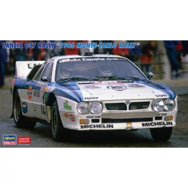   Hasegawa Lancia 037 Rally "1986 Monte-Carlo Rally" makett