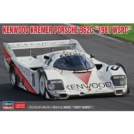   Hasegawa Kenwood Kremer Porsche 962C - "1987 WSPC" makett