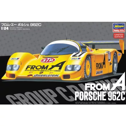 Hasegawa Porsche 962C makett
