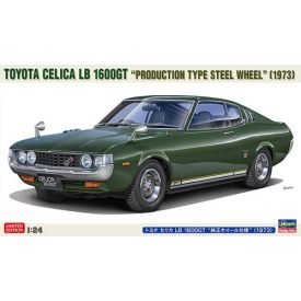  Hasegawa Toyota Celica LB 1600GT "Production Type Steel Wheel" (1973) makett
