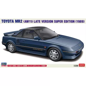   Hasegawa Toyota MR2 (AW11) Late Version Super Edition (1989) makett