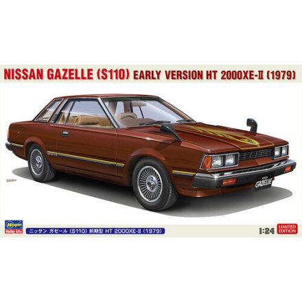 Hasegawa Nissan Gazelle (S110) Early Version HT 2000XE-II (1979) makett