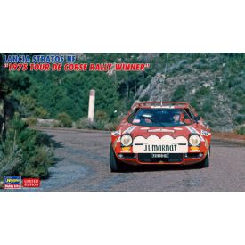  Hasegawa Lancia Stratos HF '1975 Tour De Corse Rally Winner' makett