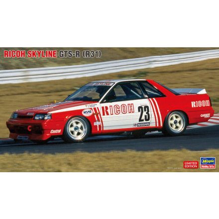 Hasegawa Nissan Skyline GTS-R (R31) Ricoh makett