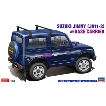 Hasegawa Suzuki Jimny (JA11-3) With Base Carrier makett