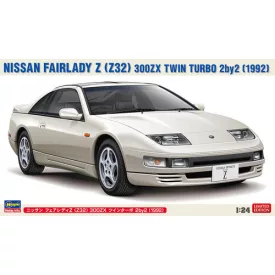   Hasegawa Nissan Fairlady Z (Z32) 300ZX Twin Turbo 2by2 (1992) makett